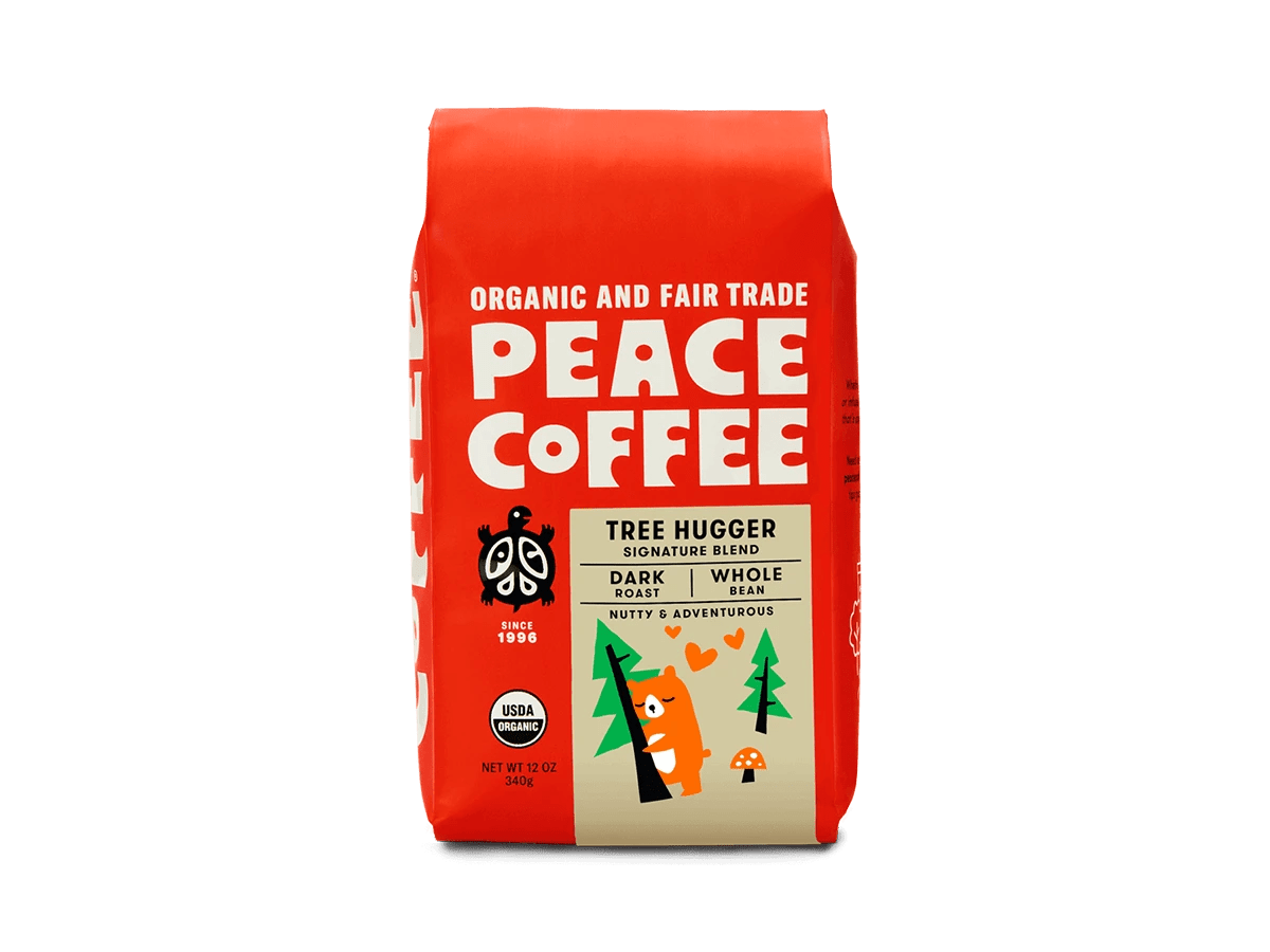 Tree Hugger — published by Peace Coffee