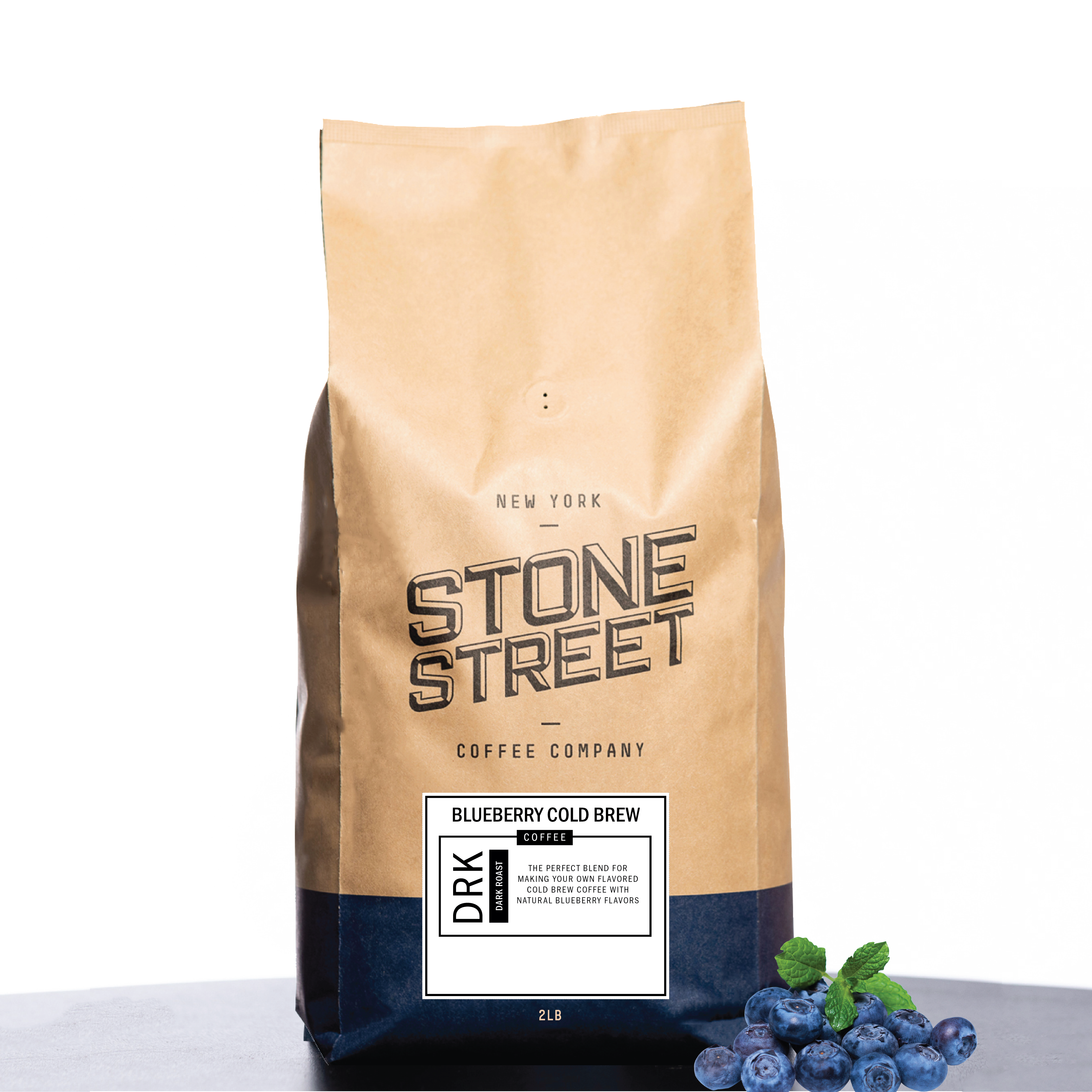 Blueberry Cold Brew 2LB — published by Stone Street Coffee