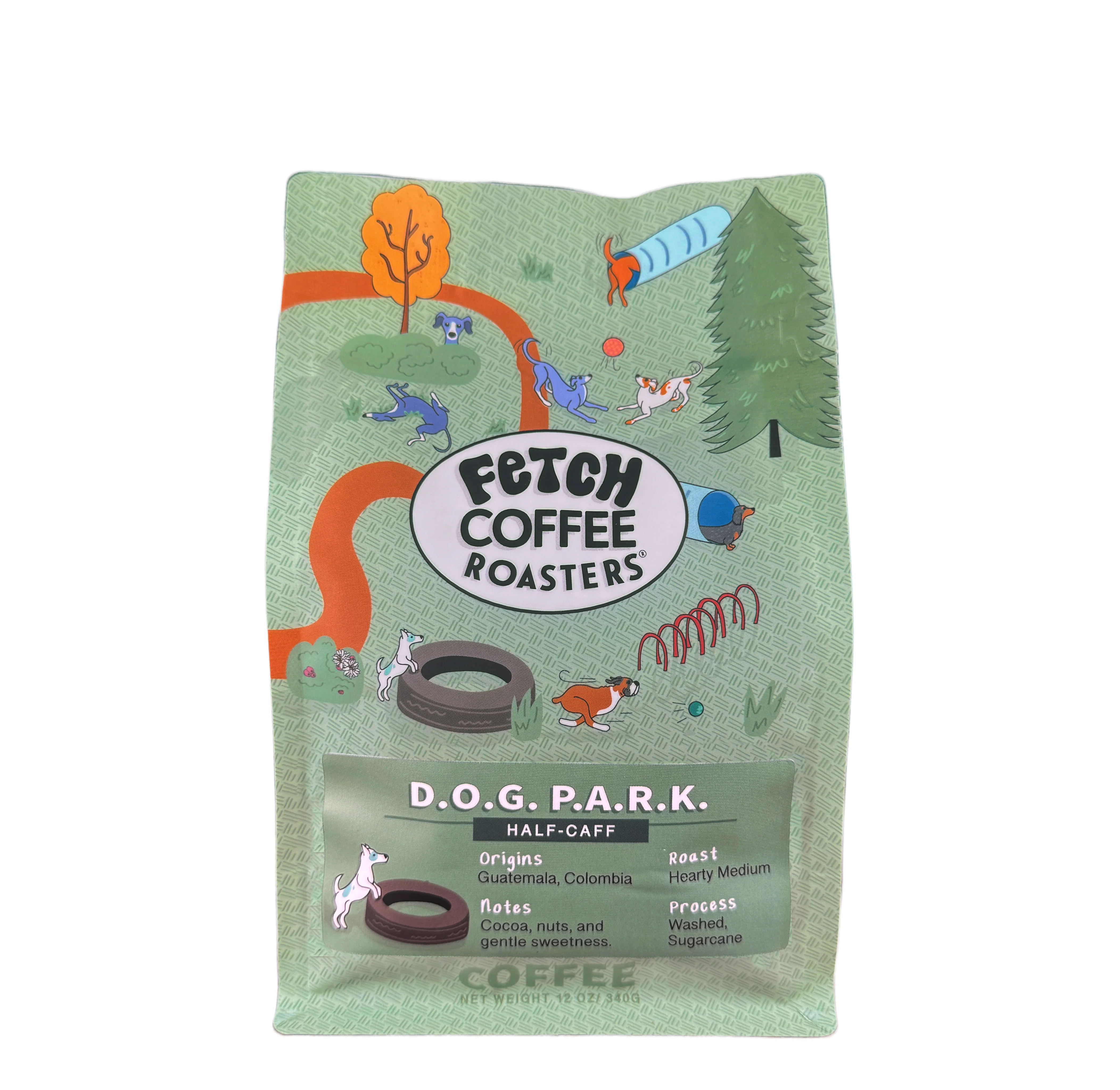 D-O-G P-A-R-K Half Caff — published by Fetch Coffee Roasters