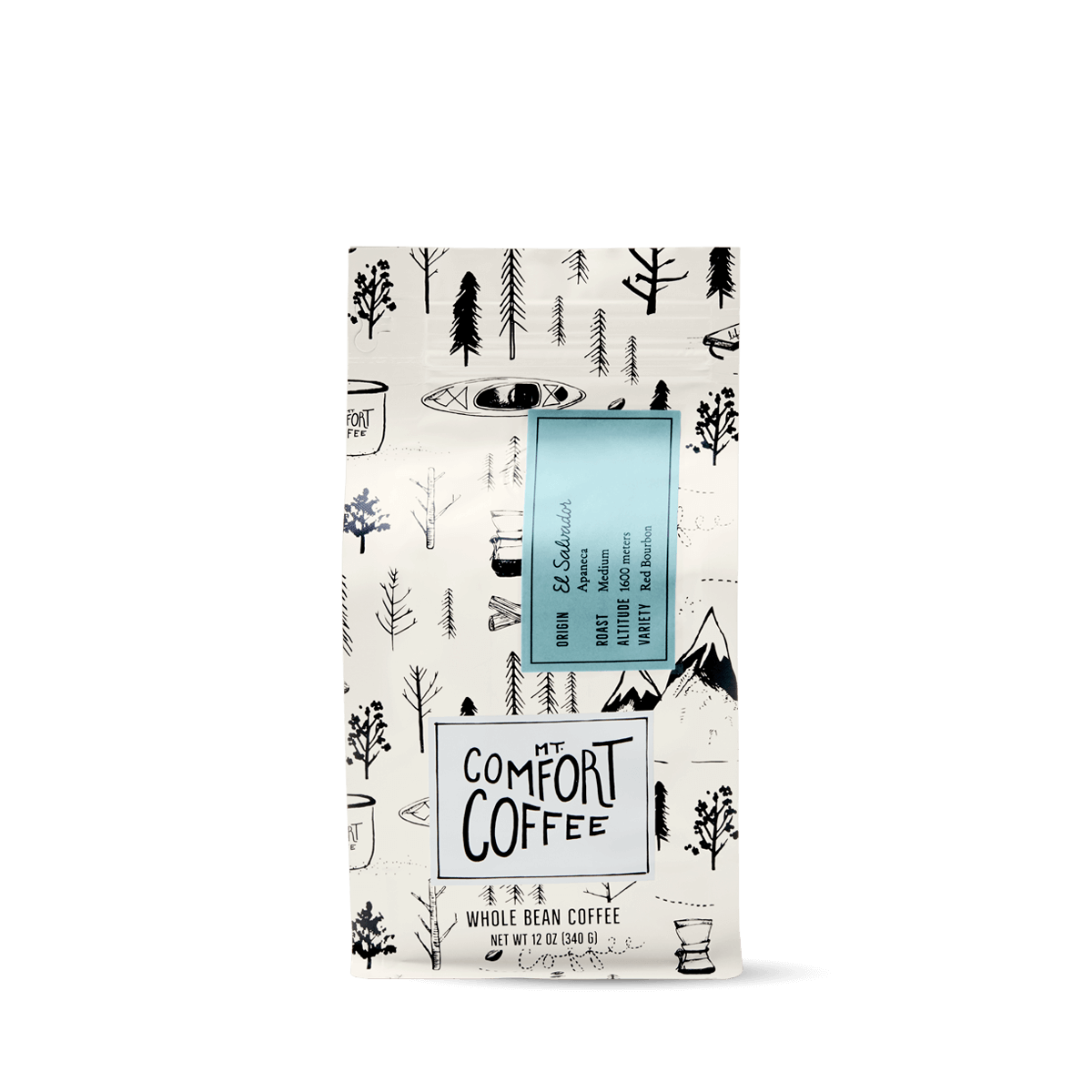 El Salvador, Medium Roast, 12oz. — published by Mt. Comfort Coffee