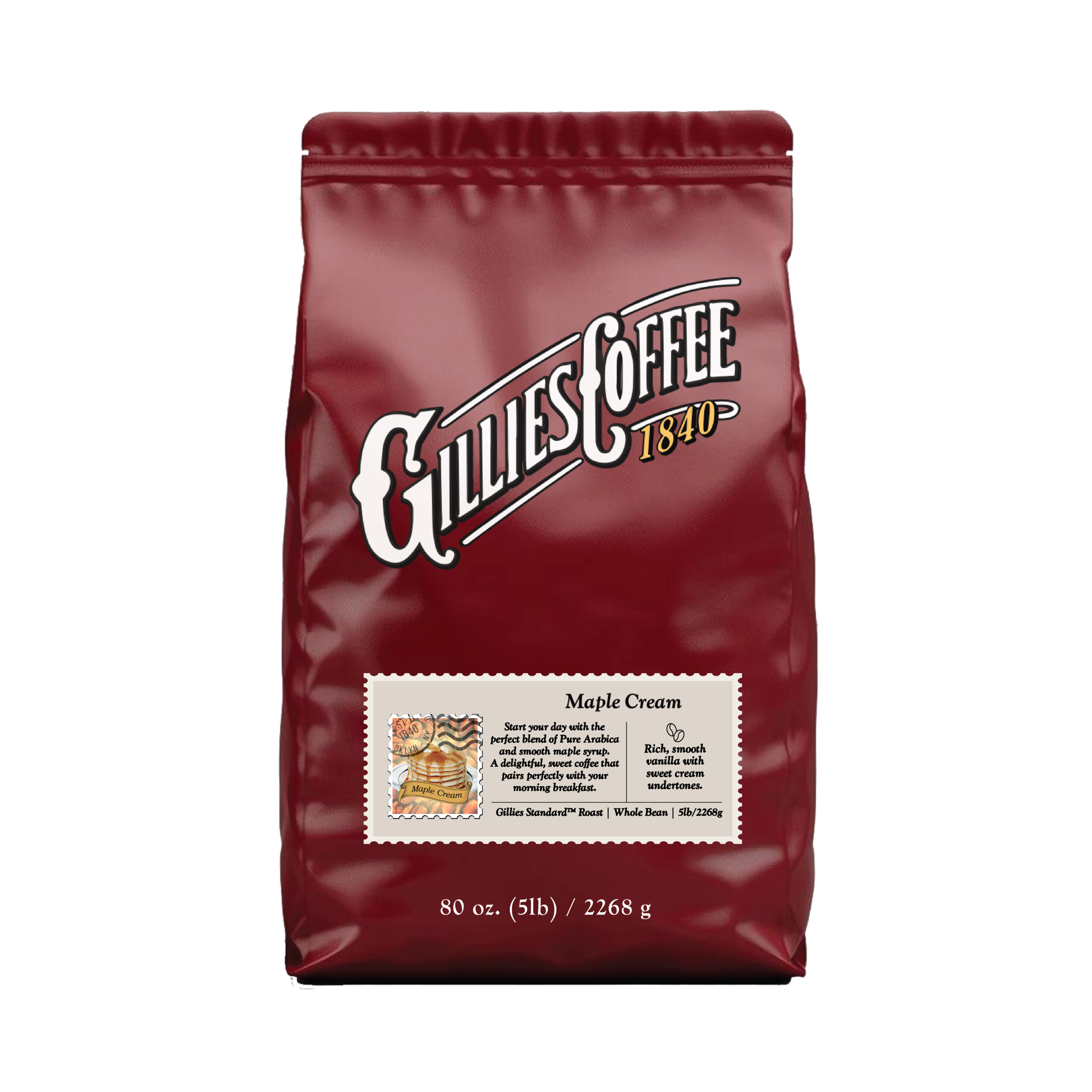 Maple Cream — published by Gillies Coffee