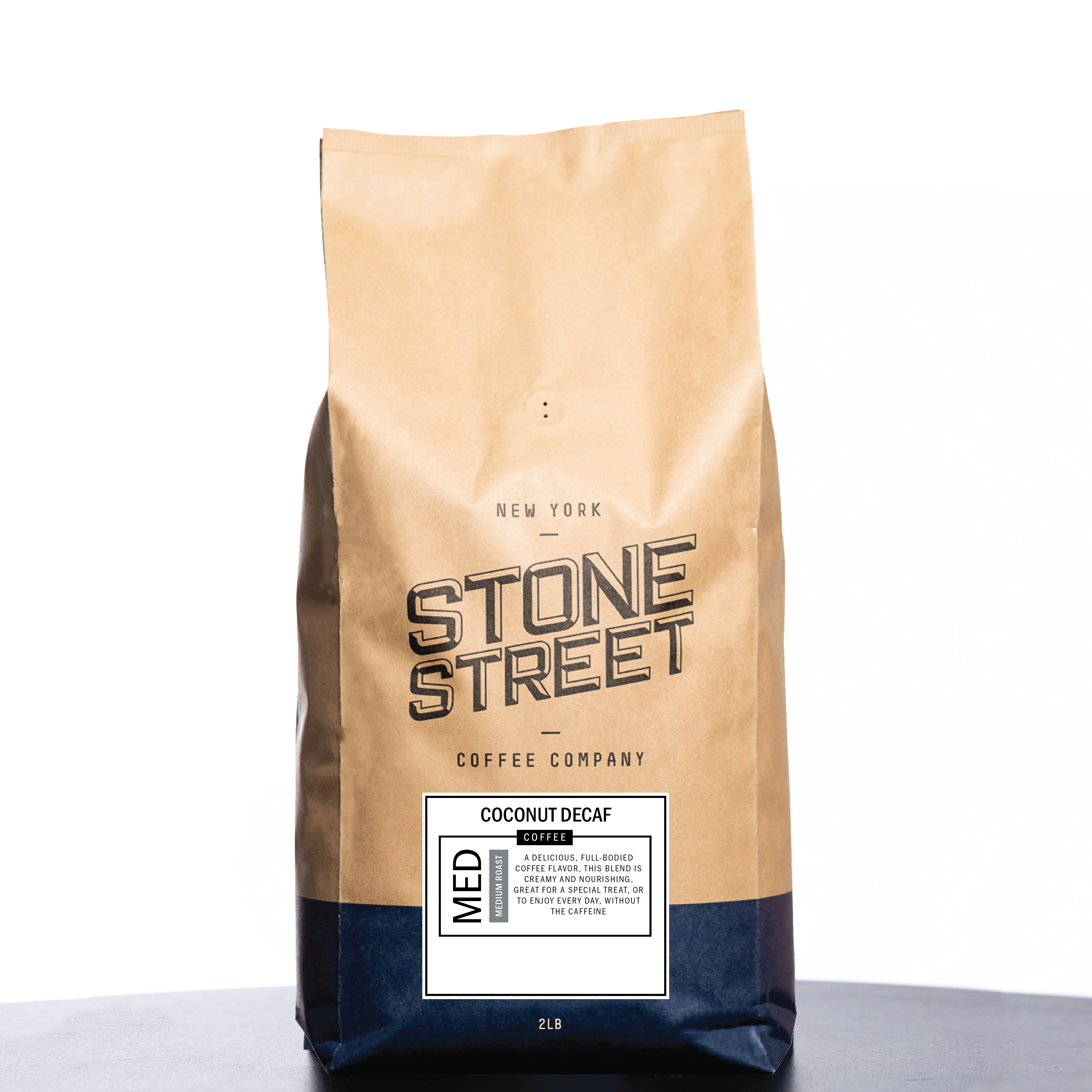 Coconut Decaf 2LB — published by Stone Street Coffee